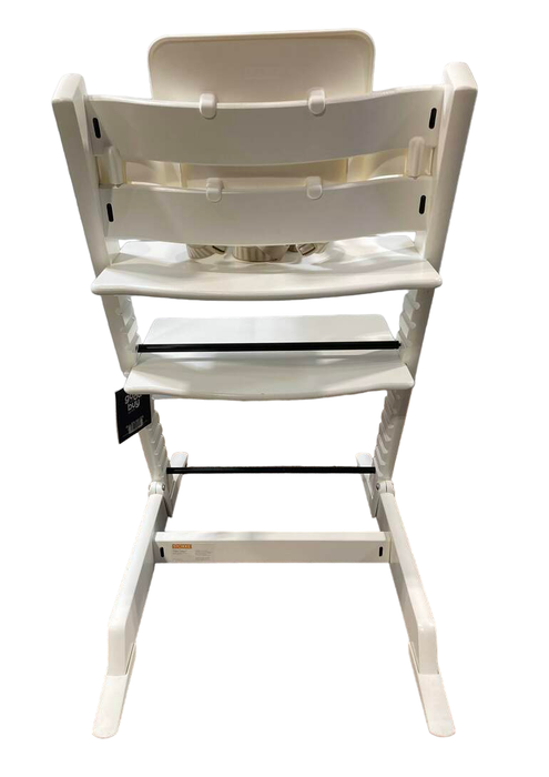 Shop Stokke Tripp Trapp High Chair with Baby Set and Tray, White, White at Goodbuygears