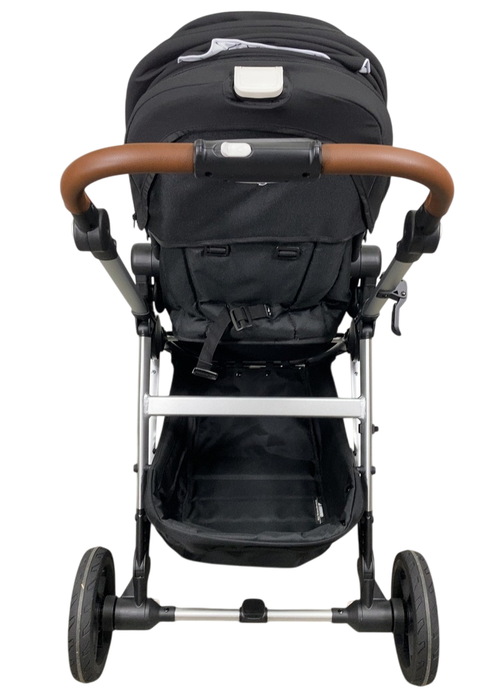 Shop Mockingbird Single 2.0 Stroller, 2024, Black, Silver With Penny Leather, Windowpane at Goodbuygears