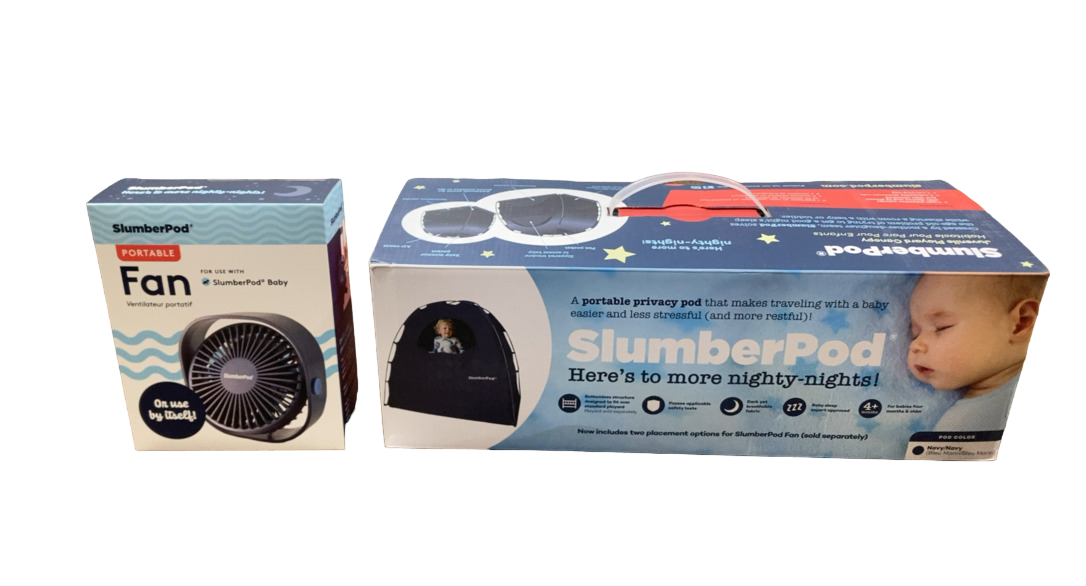 Shop SlumberPod 3.0 Sleep Canopy with Fan, Navy at Goodbuygears