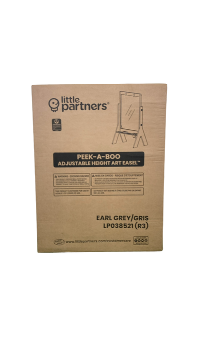 Shop Little Partners Peek-A-Boo Art Easel, Earl Grey at Goodbuygears