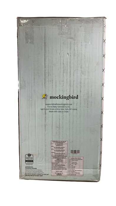Shop Mockingbird 2nd Seat Kit 2.0, Sea, Silver With Penny Leather, Windowpane at Goodbuygears