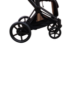 Shop Cybex E-PRIAM Electric Stroller, 2023, Deep Black, Matte Black, with Battery at Goodbuygears