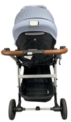 Shop Mockingbird Single 2.0 Stroller, 2024, Sky, Watercolor Drops, Silver With Penny Leather at Goodbuygears