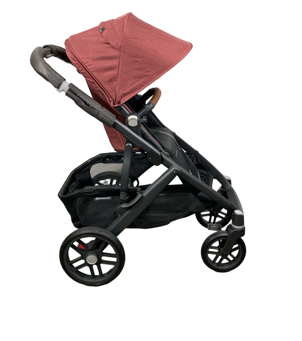 Shop UPPAbaby VISTA V2 Stroller, 2022, Lucy (Rosewood Melange) at Goodbuygears