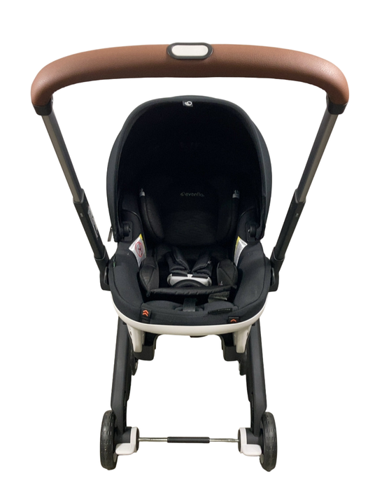 Shop Evenflo Gold Shyft Dual Ride Infant Car Seat Stroller Combo, Onyx, 2024, with Carryall Storage and Extended Canopy at Goodbuygears