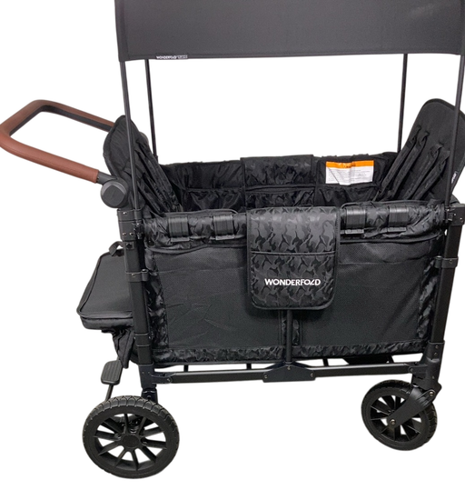 Shop Wonderfold W4 Luxe Quad Stroller Wagon, 2024, Black Camo at Goodbuygears
