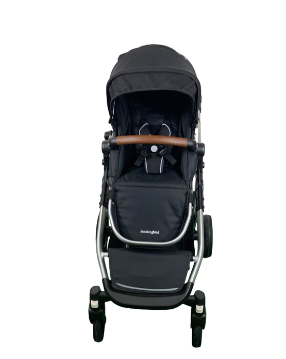 Shop Mockingbird Single to Double 2.0 Stroller, Black, Windowpane, Silver With Penny Leather, 2024 at Goodbuygears