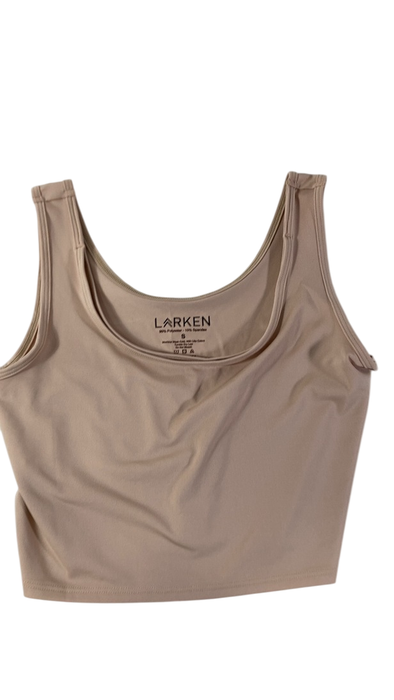 Shop Larken The Larken X Nursing Bra, Sand, Small at Goodbuygears