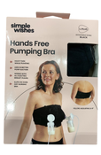 Shop Simple Wishes Hands Free Pumping Bra, Black, Large to Plus at Goodbuygears