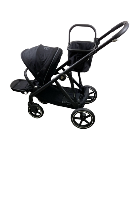 Shop Cybex Gazelle S Modular Stroller, 2023, Black Frame, Moon Black at Goodbuygears