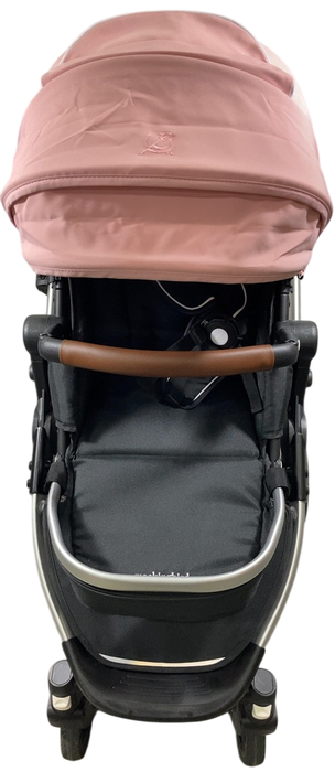 Shop Mockingbird Single 2.0 Stroller, 2024, Bloom, Silver With Penny Leather, Windowpane at Goodbuygears