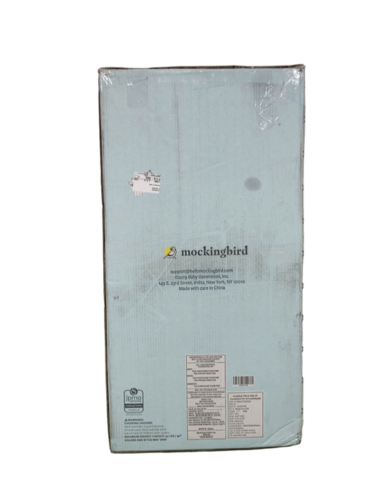 Shop Mockingbird 2nd Seat Kit 2.0, Silver with Penny Leather, Windowpane, Sky at Goodbuygears