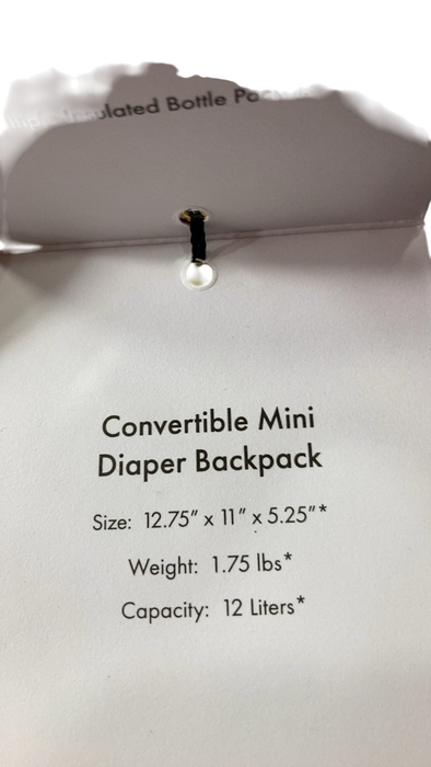 Shop Calpak Convertible Mini Diaper Backpack, Oatmeal at Goodbuygears