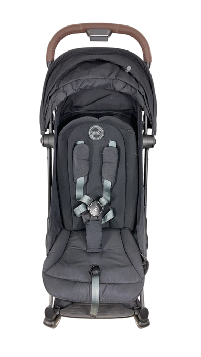 Shop Cybex Coya Stroller, 2023, Chrome, Sepia Black at Goodbuygears