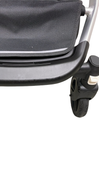 Shop Mockingbird Single to Double 2.0 Stroller, 2024, Black, Silver With Black Leather, Windowpane at Goodbuygears