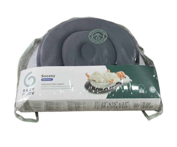 Shop Babymoov Socosy Baby Lounger, Grey at Goodbuygears