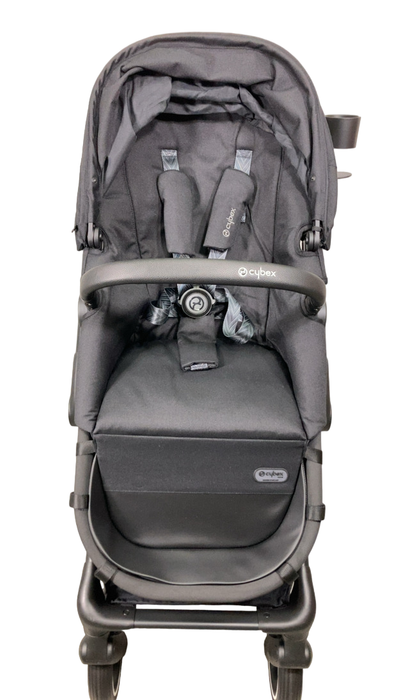Shop Cybex Eos Lux Stroller, 2023, Moon Black at Goodbuygears