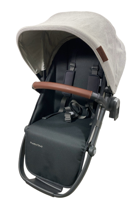 Shop UPPAbaby Rumbleseat V2+, Anthony (White & Grey Chenille) at Goodbuygears