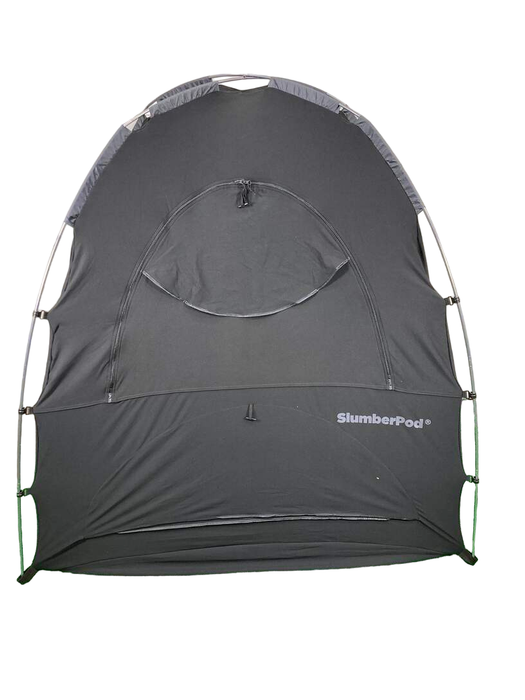 Shop SlumberPod 3.0 Sleep Canopy, Black with Gray Accents at Goodbuygears