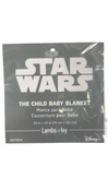 Shop Lambs & Ivy Disney Baby Blanket, Star Wars, The Child (Gray) at Goodbuygears