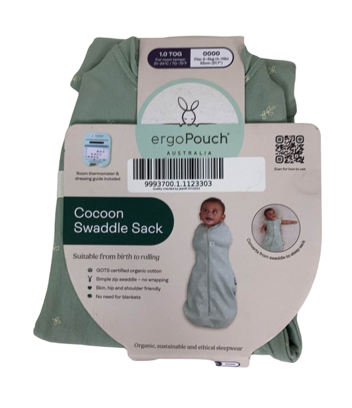 Shop ErgoPouch Cocoon Swaddle Bag 2.5, Sage, 0-3m at Goodbuygears