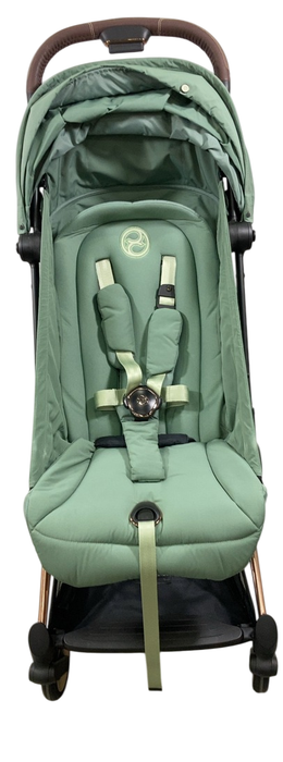 Shop Cybex Coya Stroller, 2023, Chrome, Leaf Green at Goodbuygears