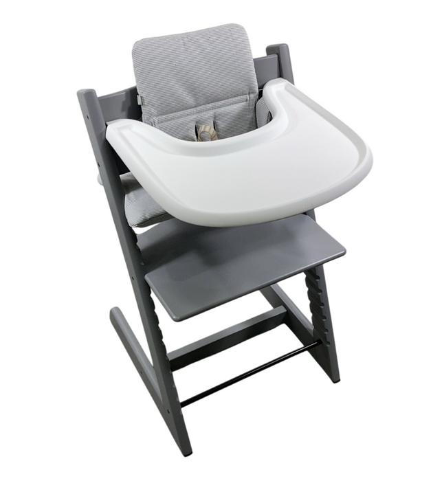 Stokke Tripp Trapp Complete High Chair, Storm Grey, Nordic Grey, 1