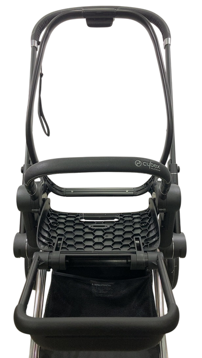 Shop Cybex PRIAM Stroller Frame And Seat, 2019, Chrome/Black at Goodbuygears