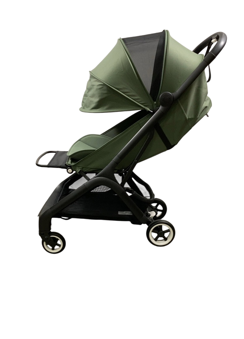 Shop Bugaboo Butterfly Stroller, 2024, Black, Forest Green, Forest Green at Goodbuygears