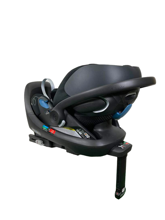 Shop Cybex Cloud G Lux with SensorSafe, Moon Black, 2024 at Goodbuygears