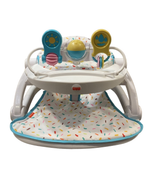 Shop Fisher Price Premium Sit-Me-Up Floor Seat with Toy Tray, Rainbow Sprinkles at Goodbuygears