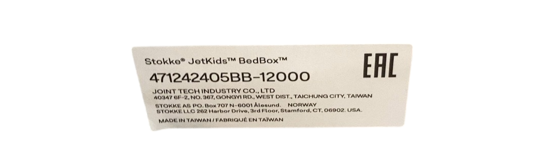 Shop Stokke JetKids BedBox + Crew Backpack Travel Bundle, Arctic Blue at Goodbuygears