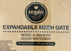 Shop Regalo Expandable Mesh Safety Gate at Goodbuygears