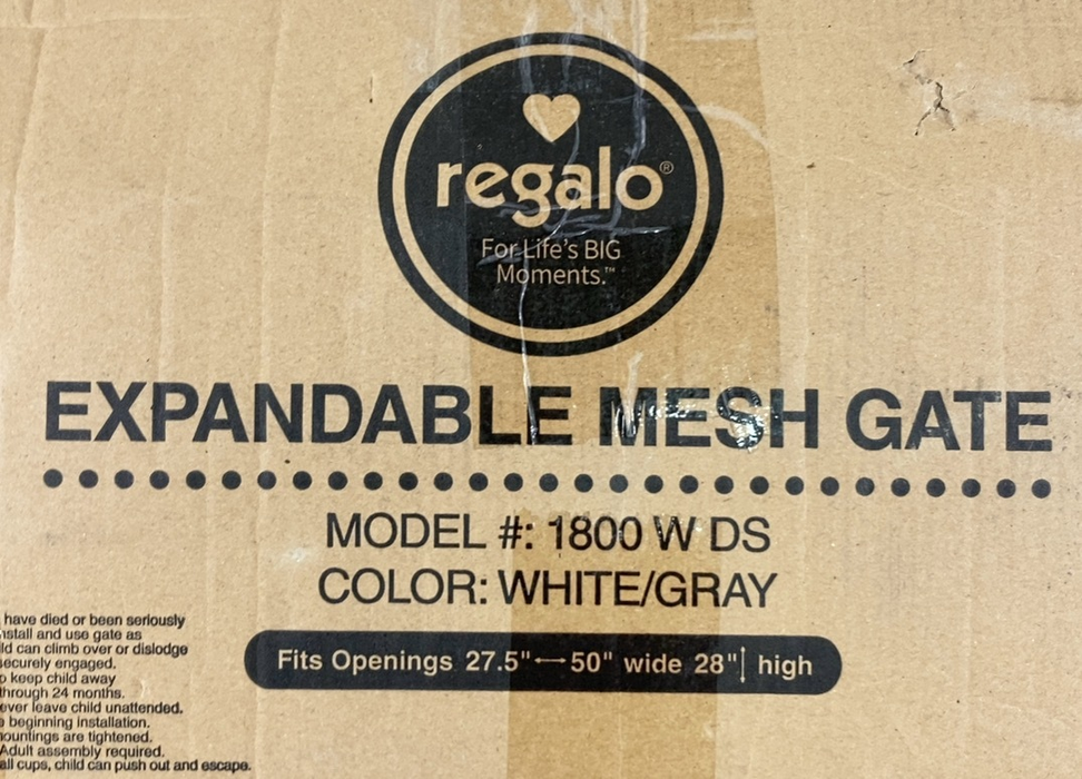 Shop Regalo Expandable Mesh Safety Gate at Goodbuygears