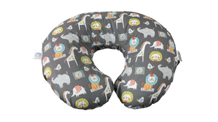 Shop Boppy Nursing and Infant Support Pillow, Sketch Slate Gray at Goodbuygears