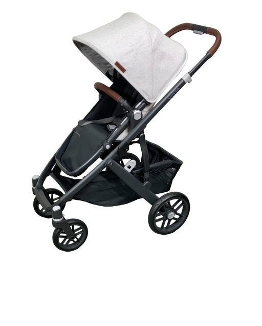 Shop UPPAbaby VISTA V2 Stroller, 2023, Anthony (White & Grey Chenille) at Goodbuygears