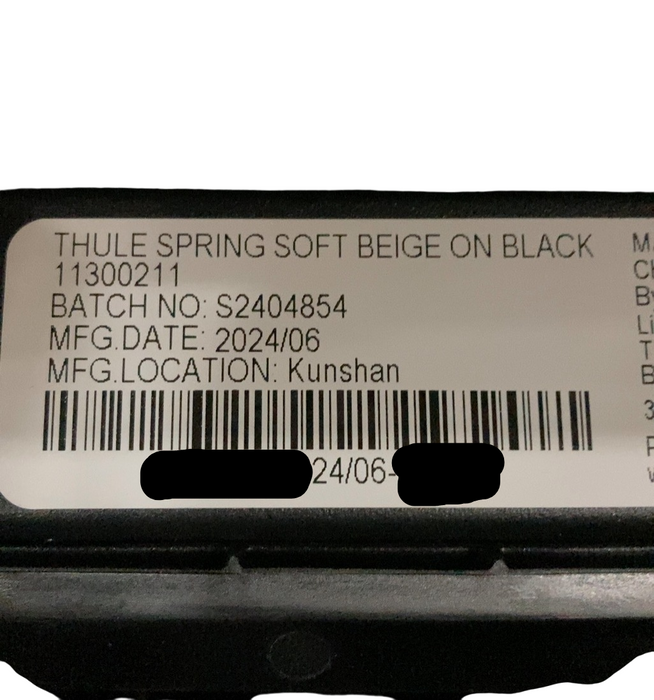 Shop Thule Spring Stroller, Black, 2024, Soft Beige at Goodbuygears