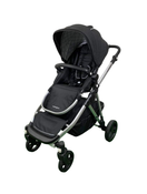 Shop Mockingbird Single to Double 2.0 Stroller, 2024, Silver with Black Leather, Windowpane, Black at Goodbuygears