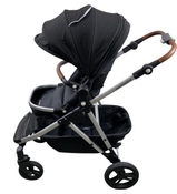 Shop Mockingbird Single to Double 2.0 Stroller, 2024, Black, Silver With Penny Leather, Watercolor Drops at Goodbuygears