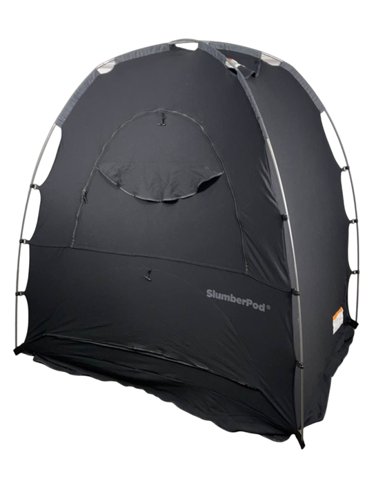 Shop SlumberPod 3.0 Sleep Canopy with Fan, Black with Gray Accents at Goodbuygears