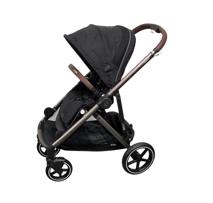 Shop Cybex Gazelle S Modular Stroller, 2024, Moon Black, Taupe Frame at Goodbuygears