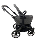 Shop Bugaboo Donkey 5 Stroller Mono, 2022, Grey Melange, Graphite at Goodbuygears