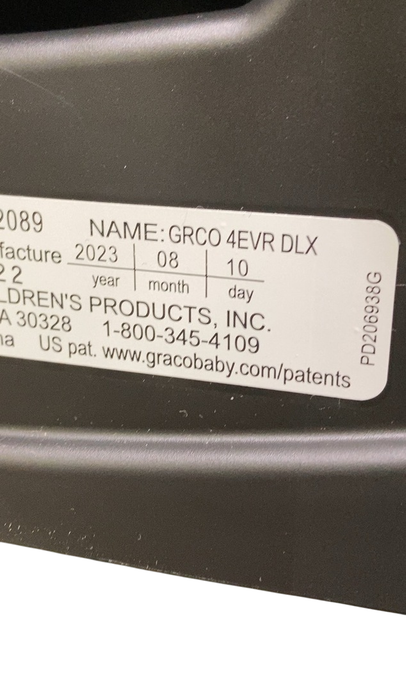 Shop Graco 4Ever DLX 4-in-1 Car Seat, 2023, Aurora at Goodbuygears