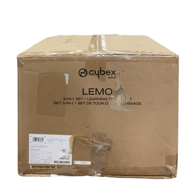 Shop Cybex LEMO 3 in 1 High Chair and Tower Bundle, Sand/Black at Goodbuygears