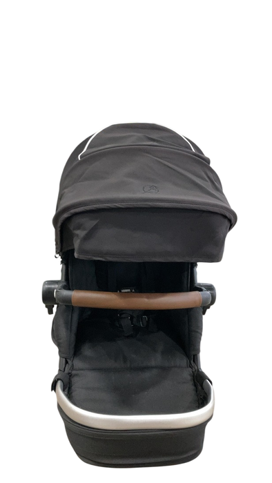 Shop Mockingbird 2nd Seat Kit 2.0, Black, Silver With Penny Leather, Windowpane at Goodbuygears