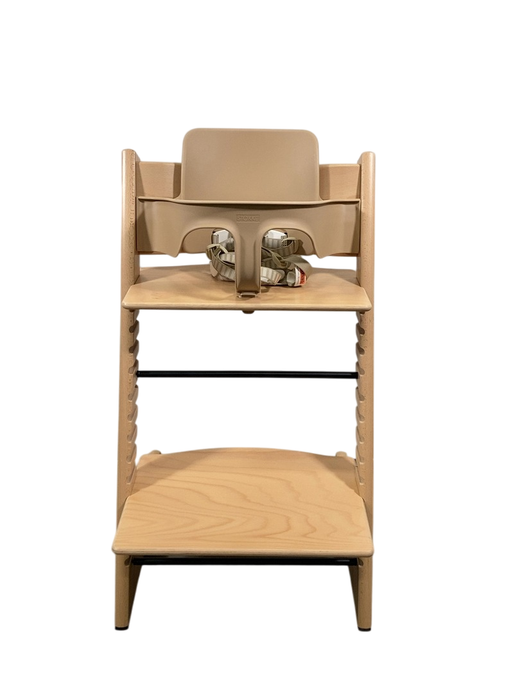 Shop Stokke Tripp Trapp High Chair With Baby Set, 1, Natural at Goodbuygears