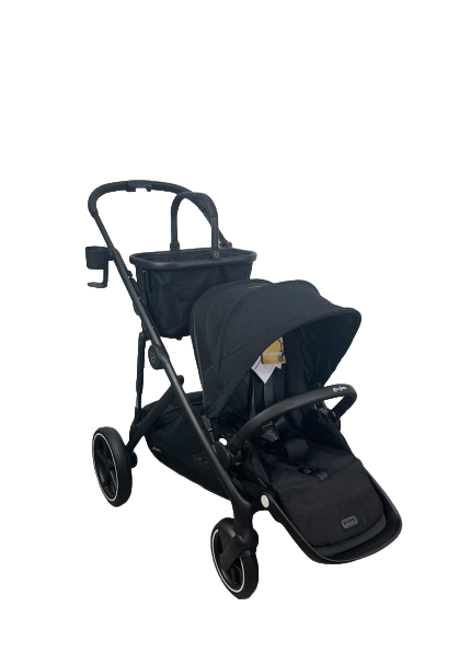 Shop Cybex Gazelle S Modular Stroller, 2023, Black Frame, Moon Black at Goodbuygears