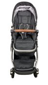 Shop Mockingbird Single to Double 2.0 Stroller, 2024, Black, Silver With Penny Leather, Watercolor Drops at Goodbuygears