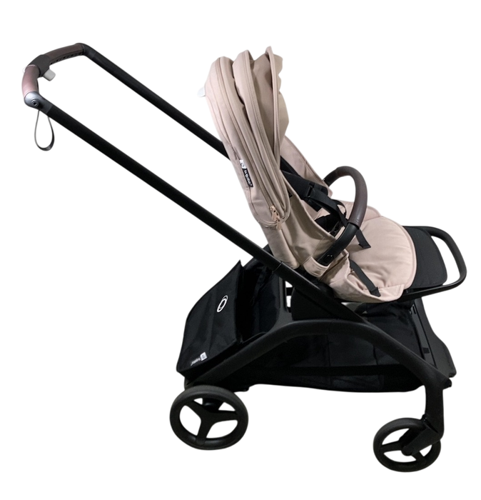 Shop Bugaboo Dragonfly Stroller, 2024, Black, Desert Taupe, Desert Taupe at Goodbuygears