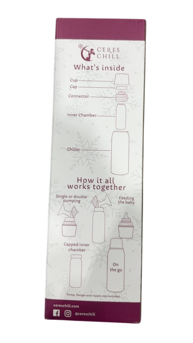 Shop Ceres Chill Legacy Breastmilk Chiller (32oz), Future's So Bright White at Goodbuygears